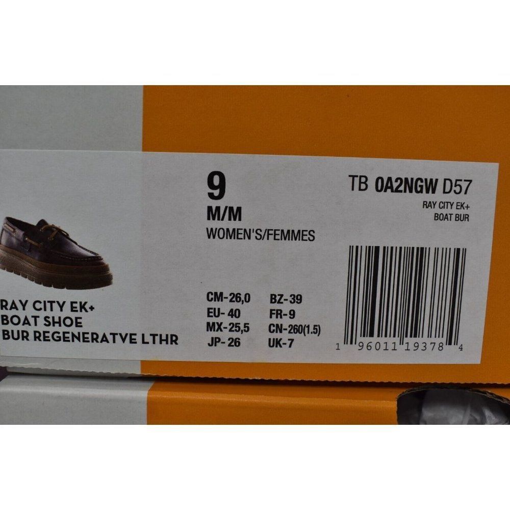 Timberland Brown and Tan Lug Sole Boat Shoes - Picture 11 of 11